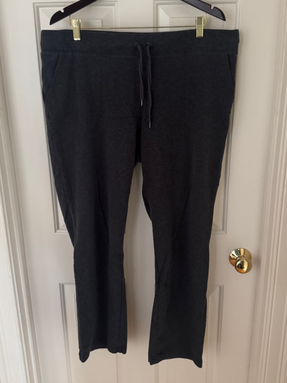 L.L. Bean Grey Tie Sweatpants